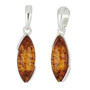 1 Pc Bag of 18.8x6.2mm Baltic Amber Pendant(GSP100342)