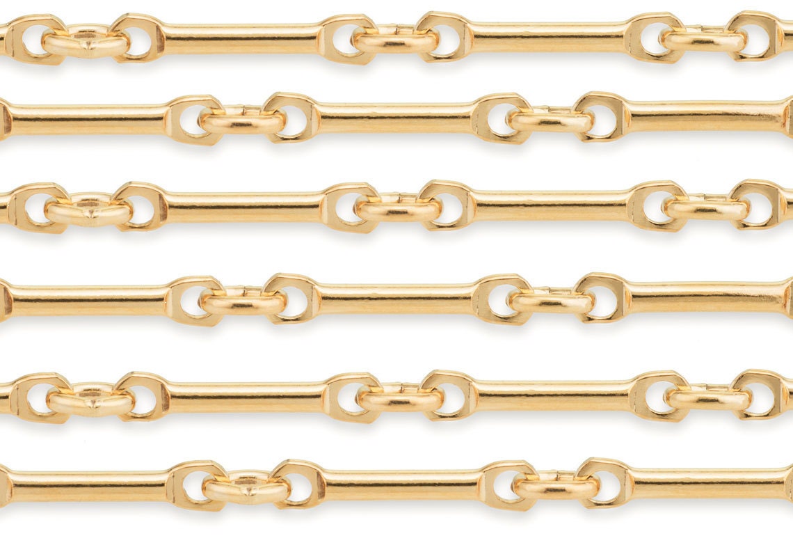 14K Gold Filled Cable Chain Bulk 1.6x2 mm