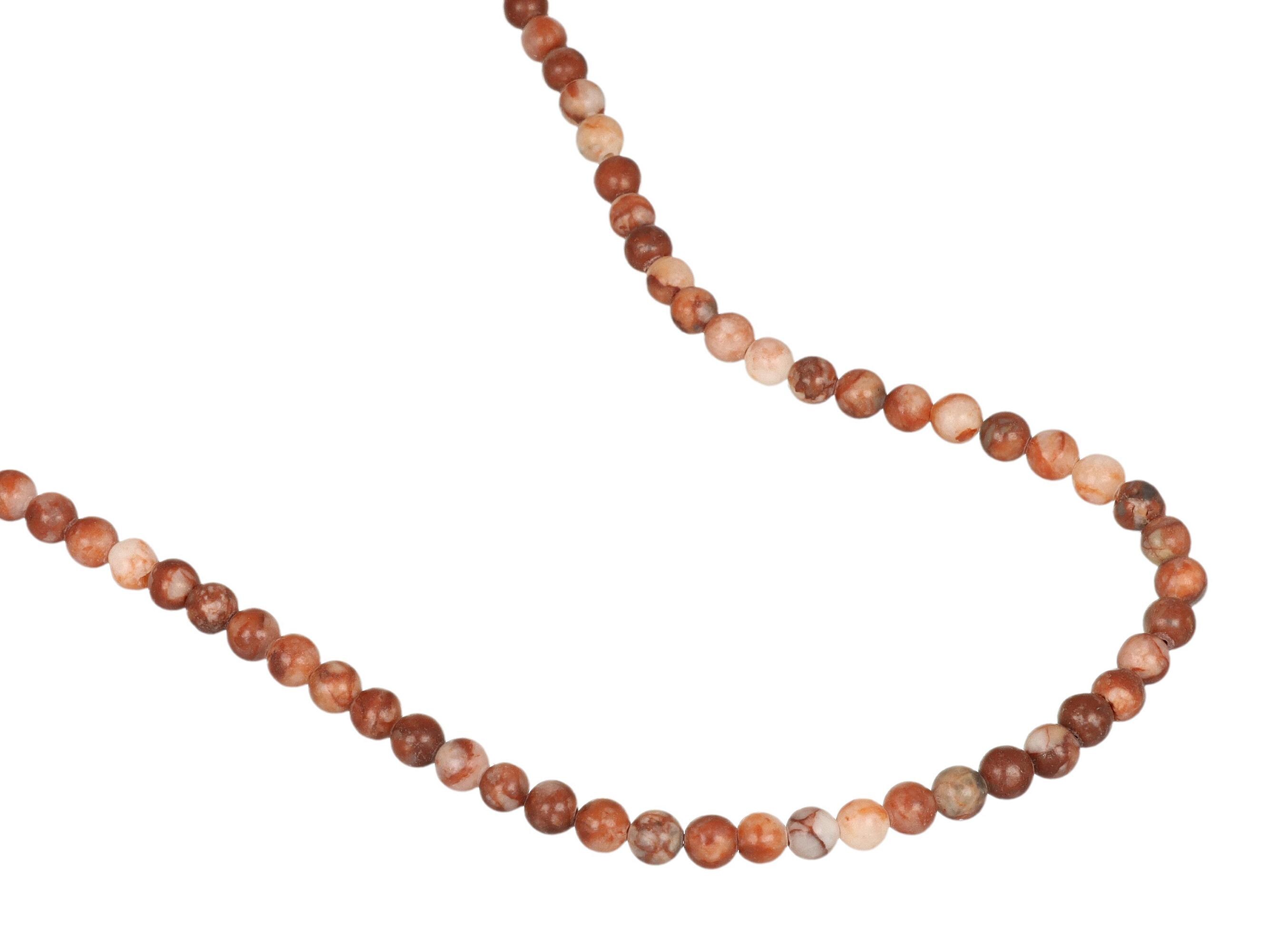 30 Stück Roter Bach-Picasso-Jaspis Perlen – 4x13 Mm, Natürliche Edelsteinperlen Für Schmuckherstellung