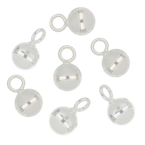 Sterling Silver 4mm Ball Drops - 5 Pcs (SSP100288)
