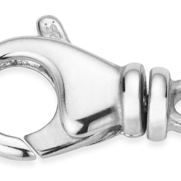 1 Pc 7.5x16 mm Silver Swivel Clasp (SS4002713)