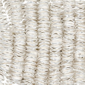 4 Inch Strand 10.2MM Silver Colored Wavy Disk Bead(BMS520707)