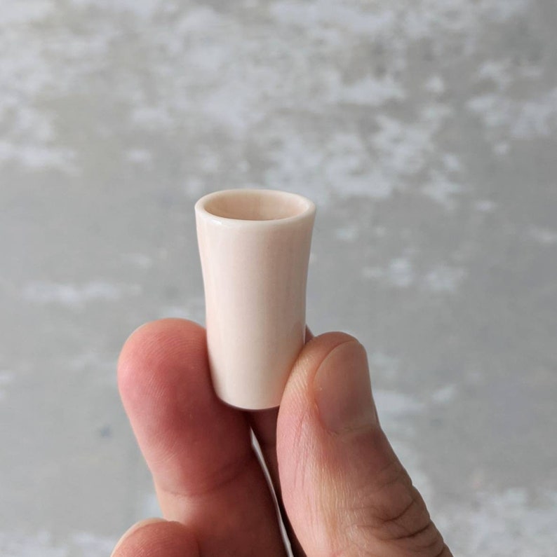 Miniature porcelain tiny vases gift for her wedding anniversary gift image 3