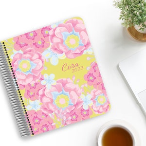 2024 Weekly Planner - Daily Planner - Monthly Planner - Cora Pink Floral - 12 Months - Whistle and Birch 2023/24 Financial Planner