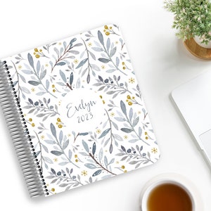 2024 Weekly Planner - Daily Planner - Monthly Planner - Evelyn Winter Florals - 12 Months - Whistle and Birch 2023/24 Planner