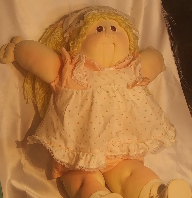 Original Xavier Roberts Signed Cabbage Patch Doll from the Etsy