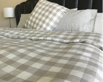 buffalo check duvet buffalo check duvet cover set in natural linen plaid duvet cover twin queen king size linen bedding check etsy buffalo check duvet buffalo check duvet cover set in natural linen plaid duvet cover twin queen king size linen bedding check etsy