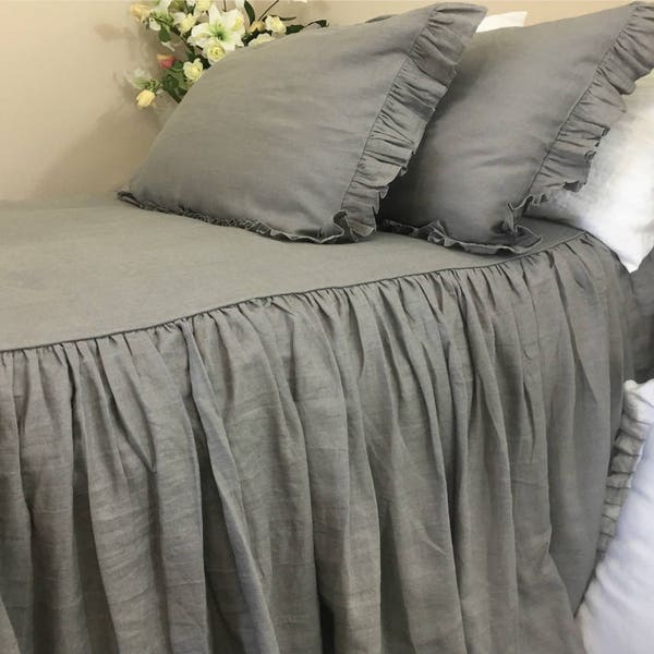 Grey Rustic Bedding - Etsy