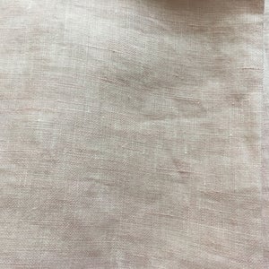 Chambray Blush Pink Euro Sham with Country Ruffles, Natural Linen, 12x16, 16x16, 18x18, 20x20, 24x24, 26x26 or custom size image 5