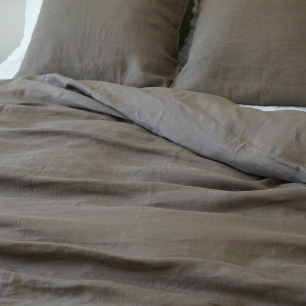 Brown Duvet Cover Etsy