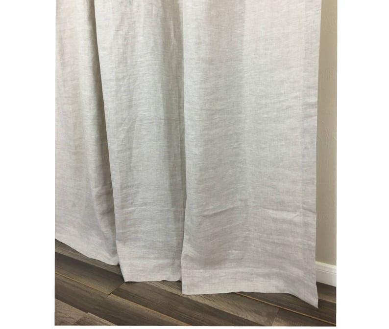 Natural Linen Shower Curtains Medium Weight Linen Etsy Ireland
