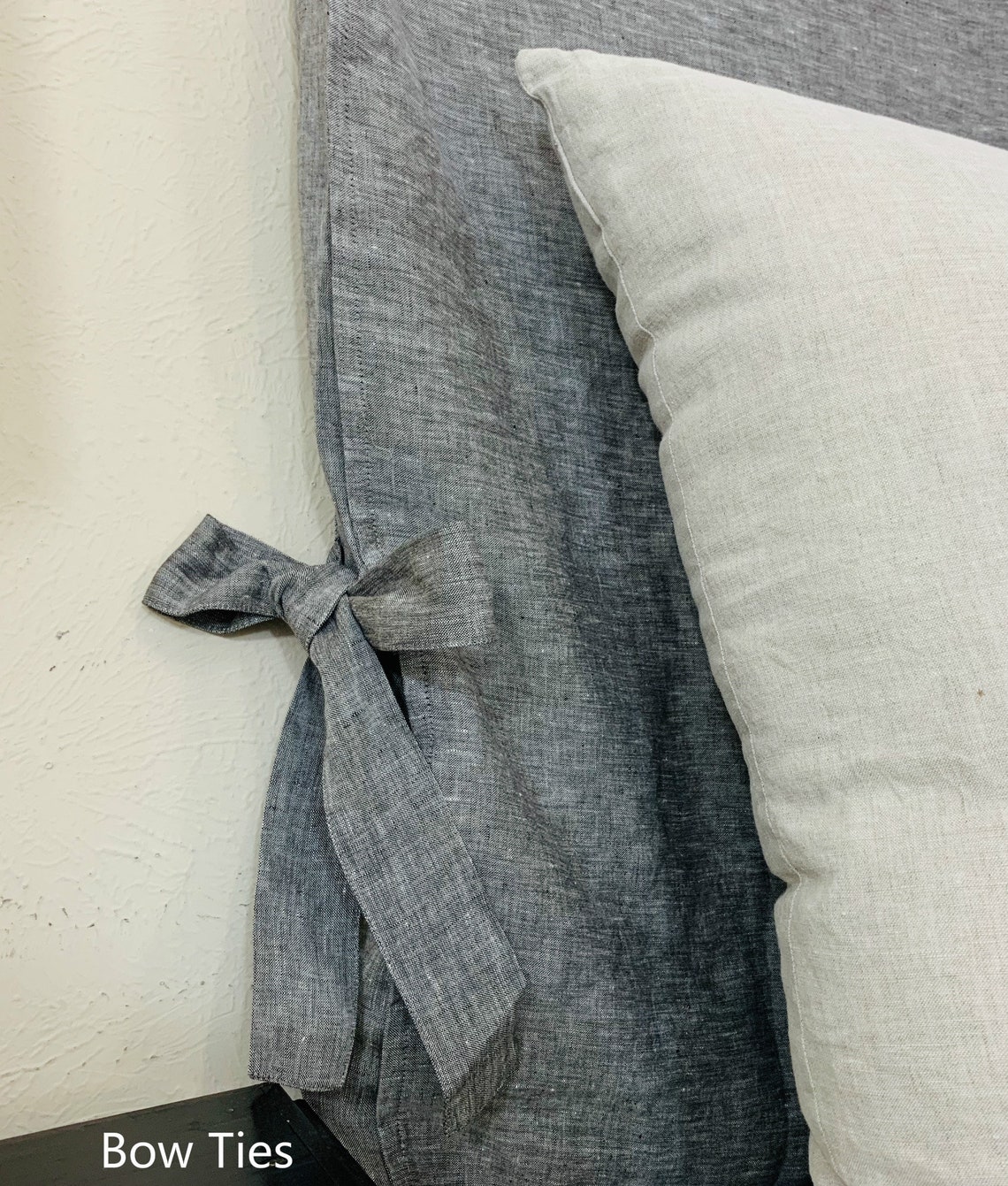 Headboard Slipcover Natural Linen Custom Made Linen Headboard Etsy UK