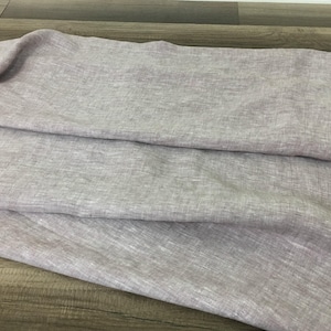 Chambray Raspberry Linen Shower Curtain – Mildew-free, 72x72, 72x85 ...