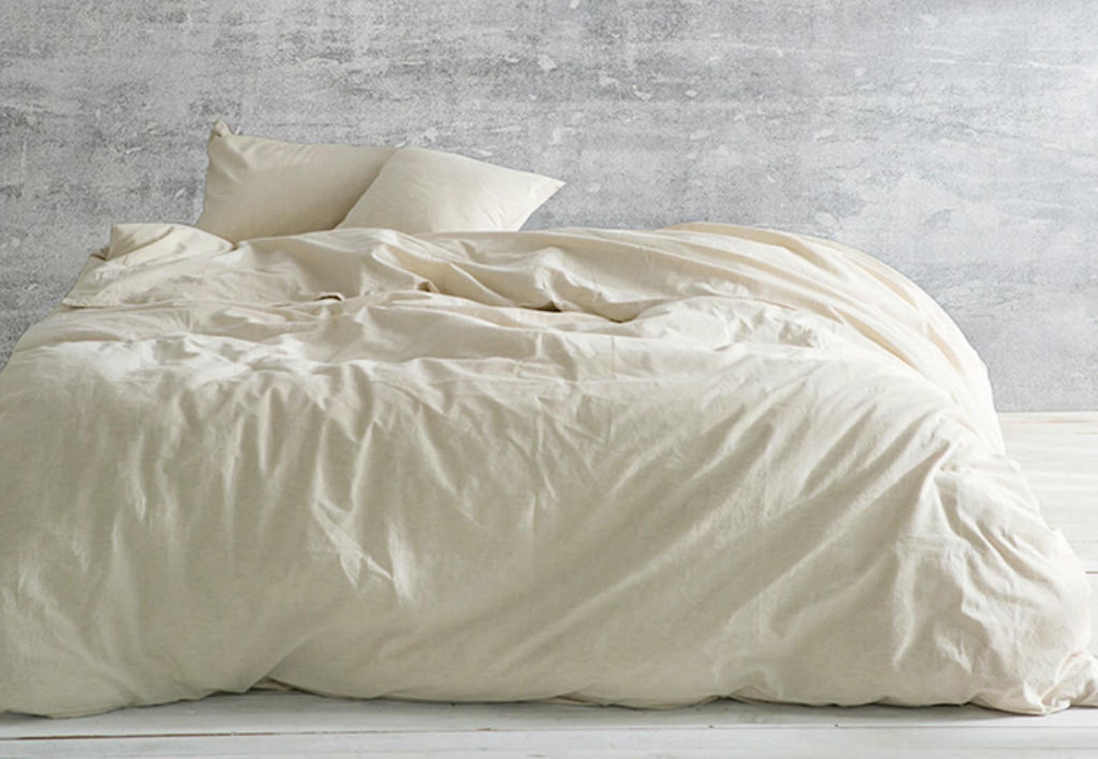 Cream Linen Duvet Cover Ivory Cream Bedding Natural Linen Etsy