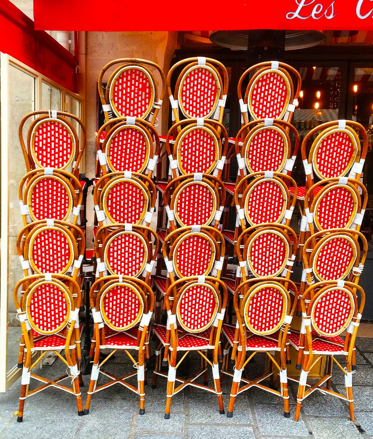 Paris Cafe Chairs Paris Photos Etsy