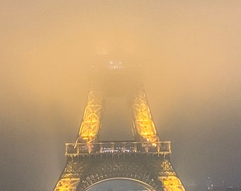 Eiffel Tower In The Fog