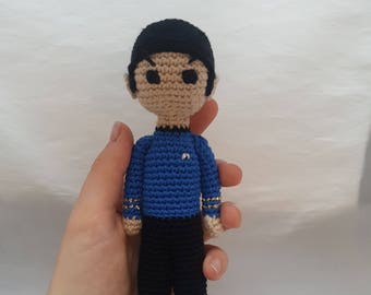 Spock amigurumi star trek pattern gift