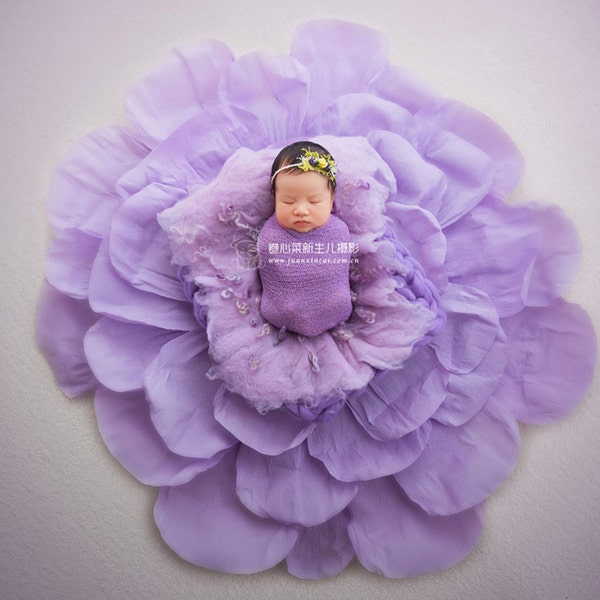 Lavender Baby Wrap Newborn Photo Prop Stretch Wrap Baby Photography Wrap, Newborn Photography Prop!