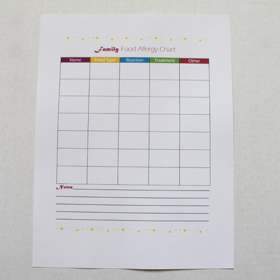 Meal Plan Printable Chart