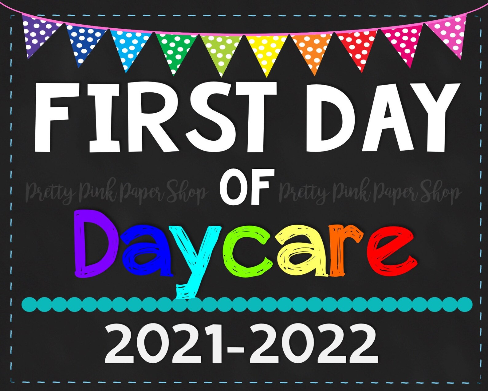 Erster Tag der Kita 20212022 Schuljahr Digitaldruck Etsy