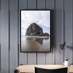 Haystack Rock Cannon Beach Oregon, Oregon Coast Print, Cannon Beach Wall Art, Oregon Coast Home Decor, Digital Download, Instant Download