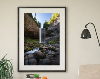 Tamanawas Falls Oregon Landscape Print (Digital Download)