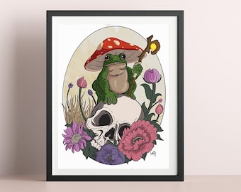 Wise Frog Wizard