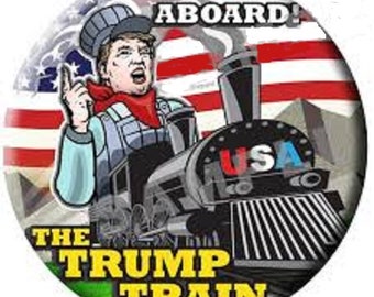 trump croc charm