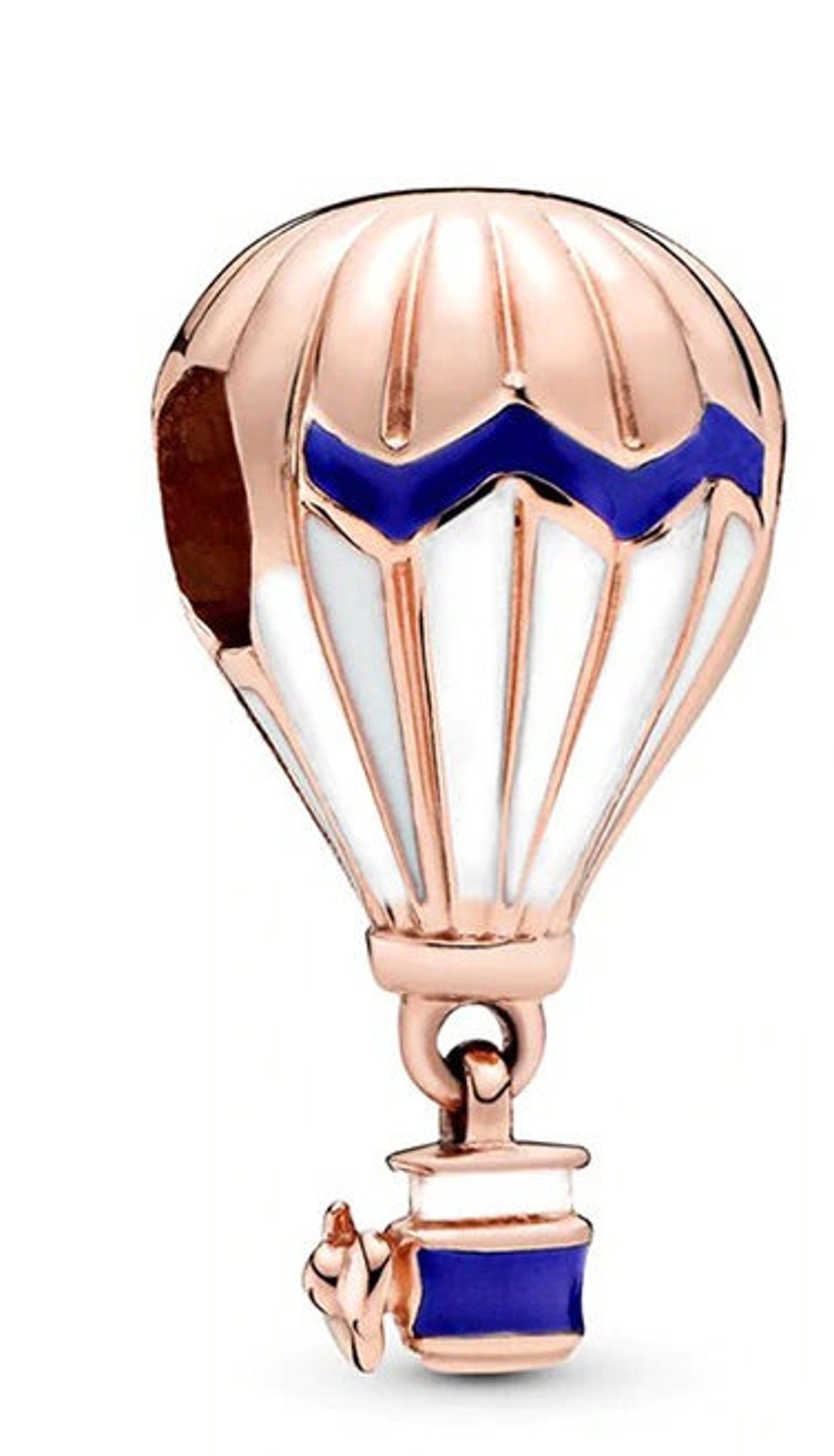 Pandora Style Charm Gold Hot Air Balloon Etsy