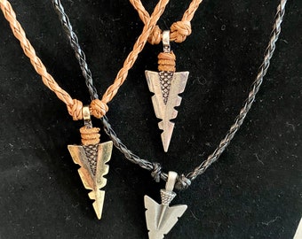 Boho Arrowhead necklace