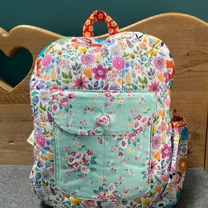 Quilted backpack