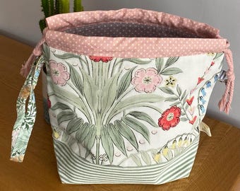 Drawstring Knitting Project Bag