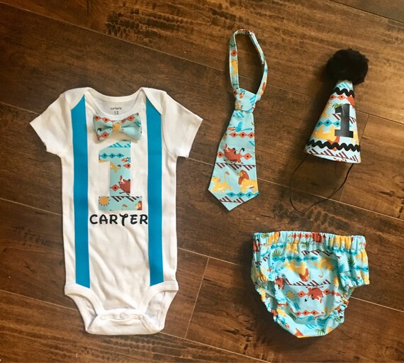 Lion King Cake Smash Outfit Lion Guard Cake Smash Outfit Etsy