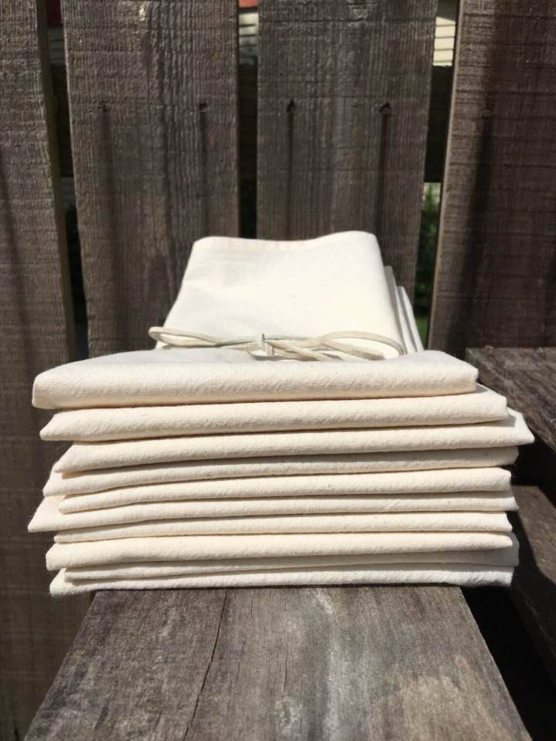 18x24 NATURAL Tea Towel Blanks 100 cotton muslin Kitchen Etsy