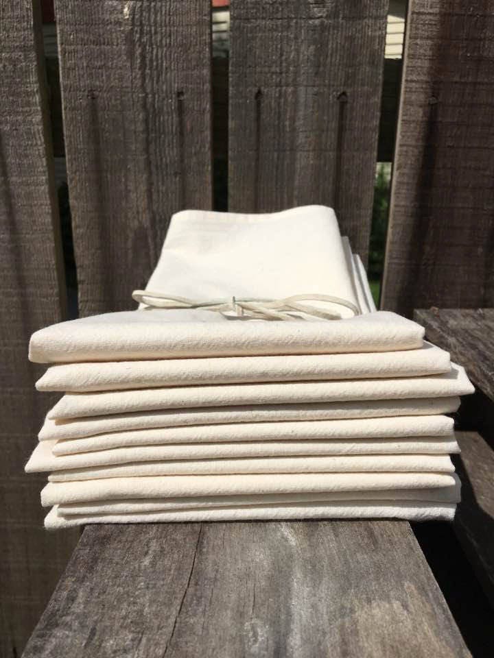 18x24 NATURAL Tea Towel Blanks 100 cotton muslin Kitchen Etsy