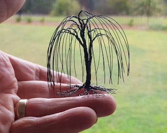Miniature Wire Weeping Willow tree