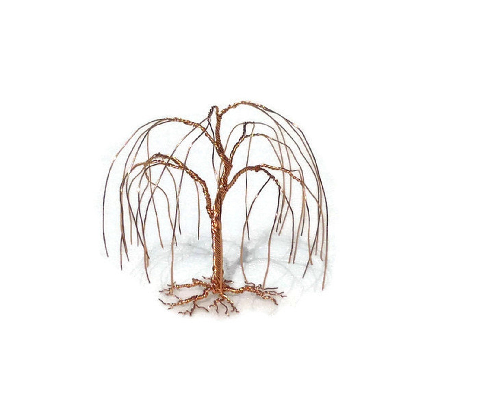 Miniature Wire Weeping Willow tree Etsy
