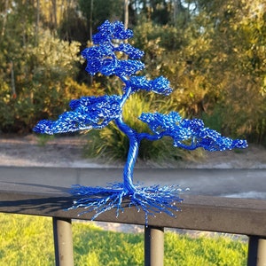 Wire Bonsai tree - Aluminium