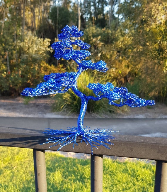 Wire Bonsai tree - Aluminium