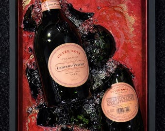 Broken Wine Bottle Wall Art