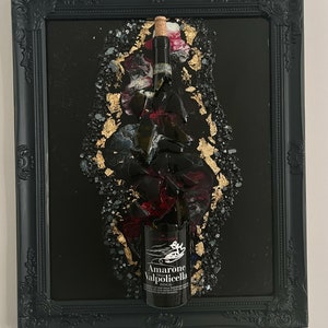 Arte con bottiglie rotte