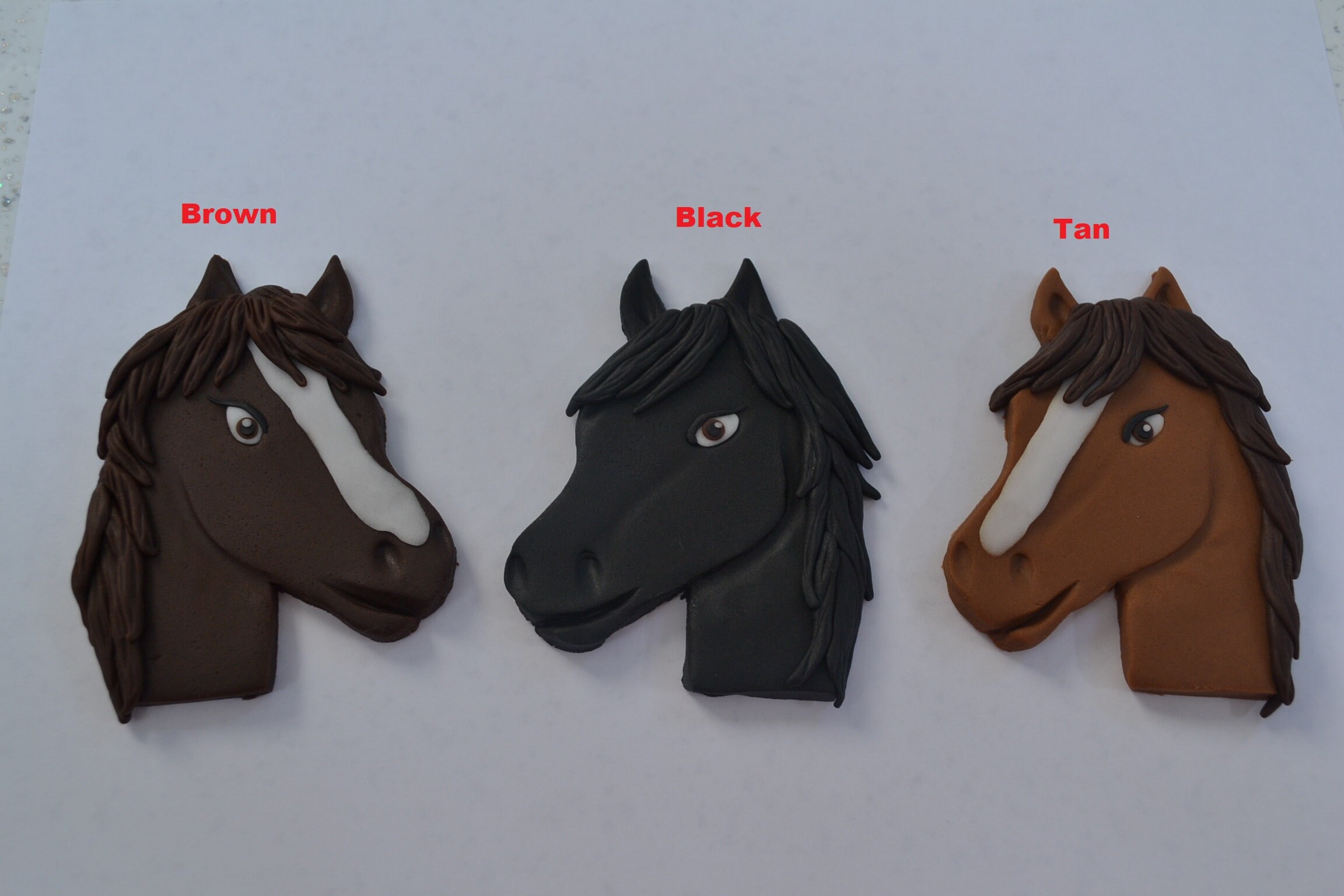 Handmade Edible Horse Cake Topper Decoration Birthday Etsy UK