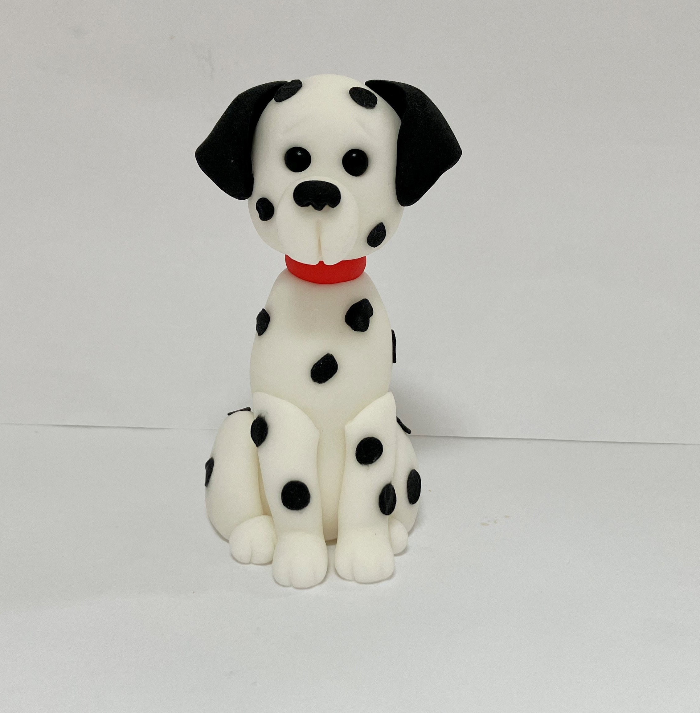 Handmade Edible Dalmation, Dog, Cake Topper, Decoration, Birthday
