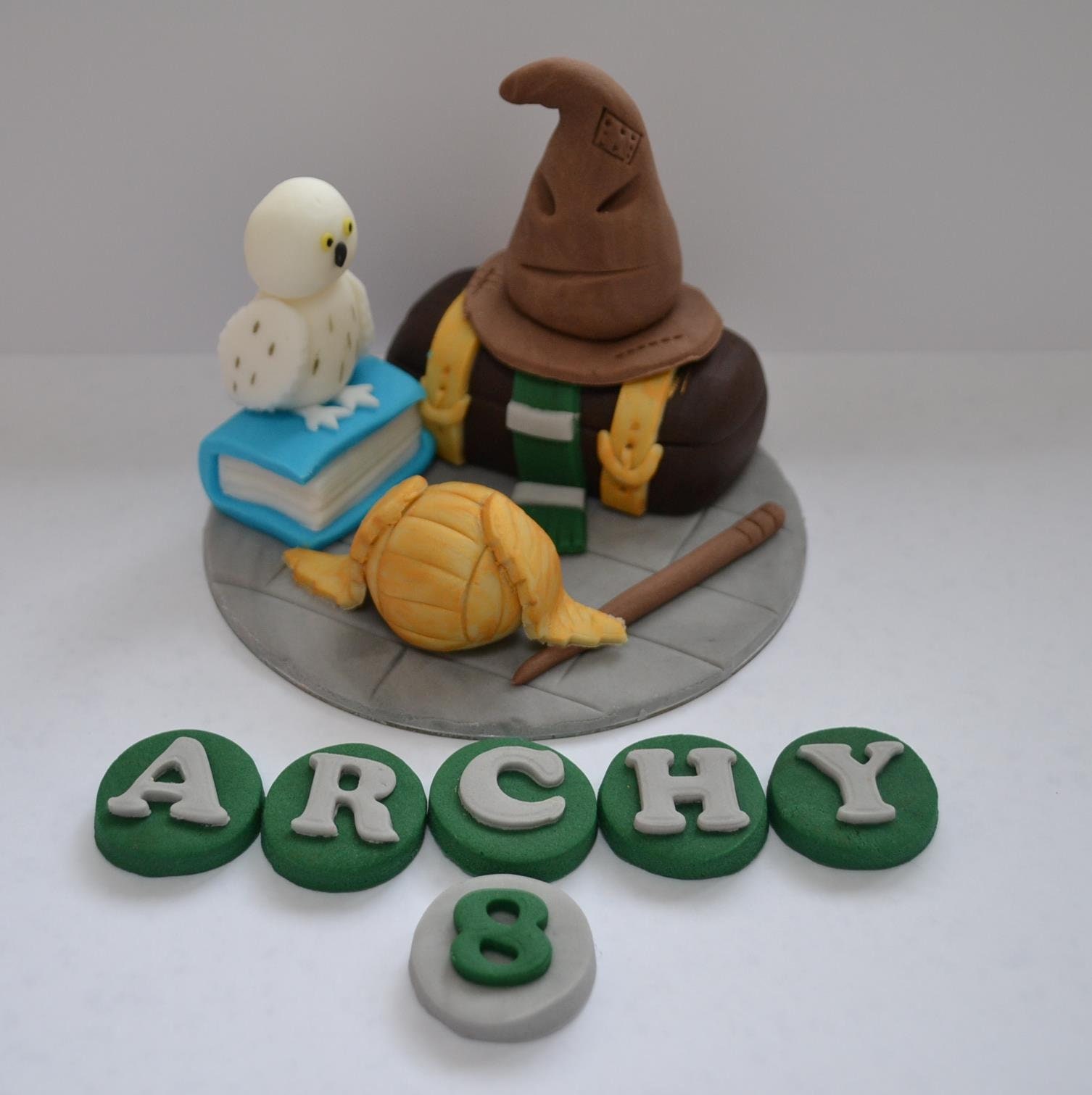 Harry Potter Personalised Edible Cake Topper or Ribbon Set Icing or Wafer