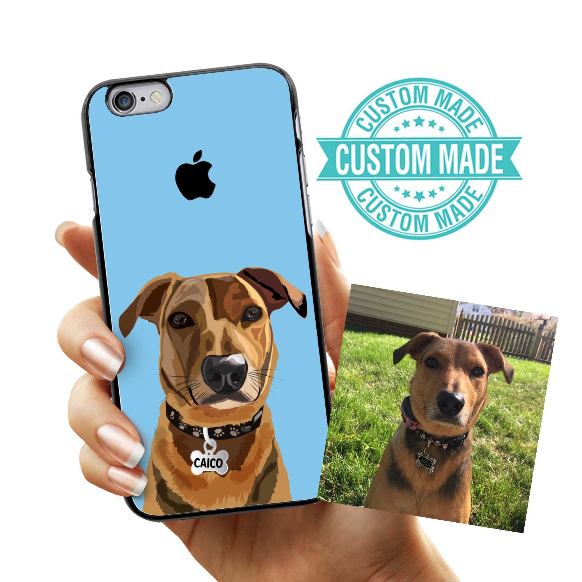 Custom Dog Phone Case Dog Lover Phone Case Personalized Etsy