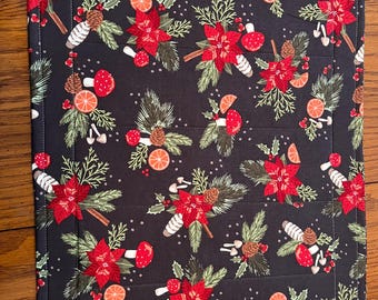 Christmas Reversible Placemats, Set of 4