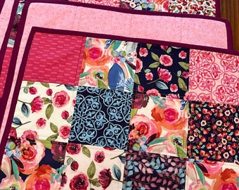 Bright, Colorful Placemats, Set of 4