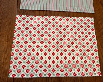 Christmas Placemats, Reversible, Set of 4