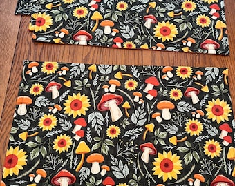 Fall Reversible Placemats, Set of 4