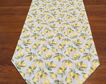 Lemon Reversible Tablerunner